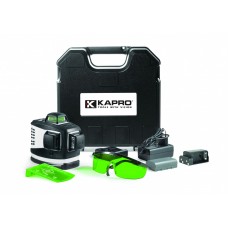 KAPRO 883HG kryžminių linijų lazeris Green 3D (BE MAGNETINIO LAIKIKLIO)